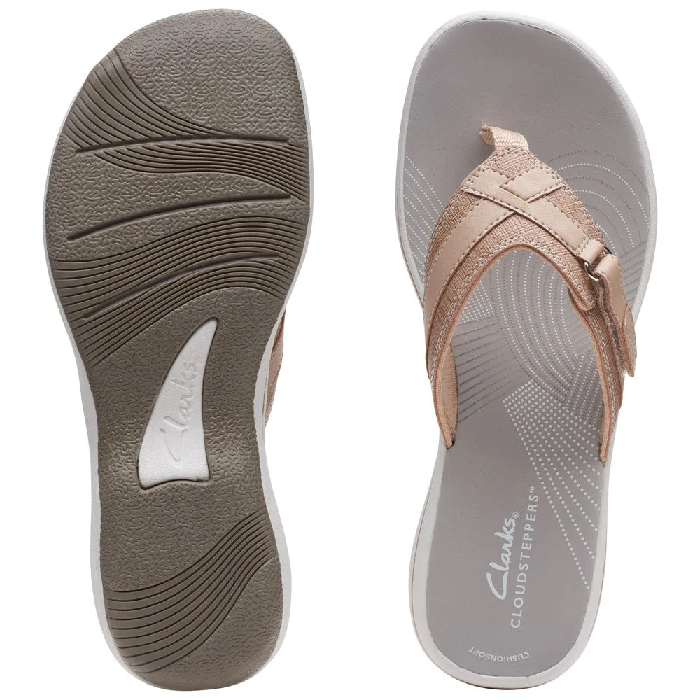 Clarks Breeze Sea Sandal Taupe (Women's)