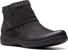 Clarks Carleigh Lane Black Nubuck