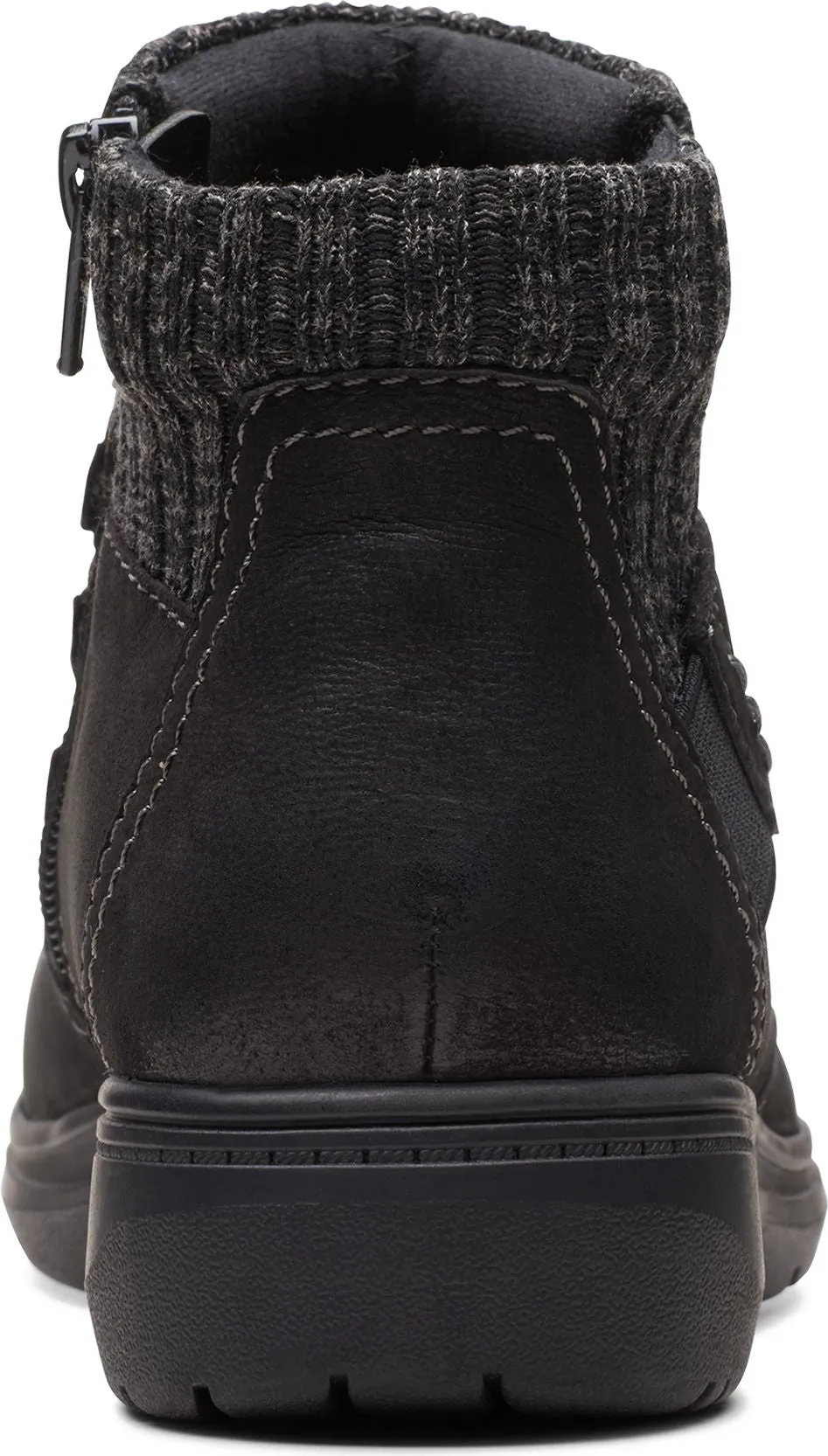 Clarks Carleigh Lane Black Nubuck