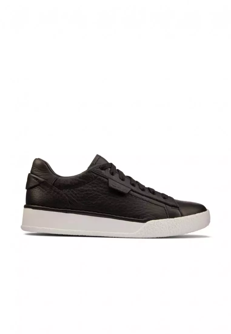 Clarks CLARKS Craft Cup Lace Black Leather Women's Sports