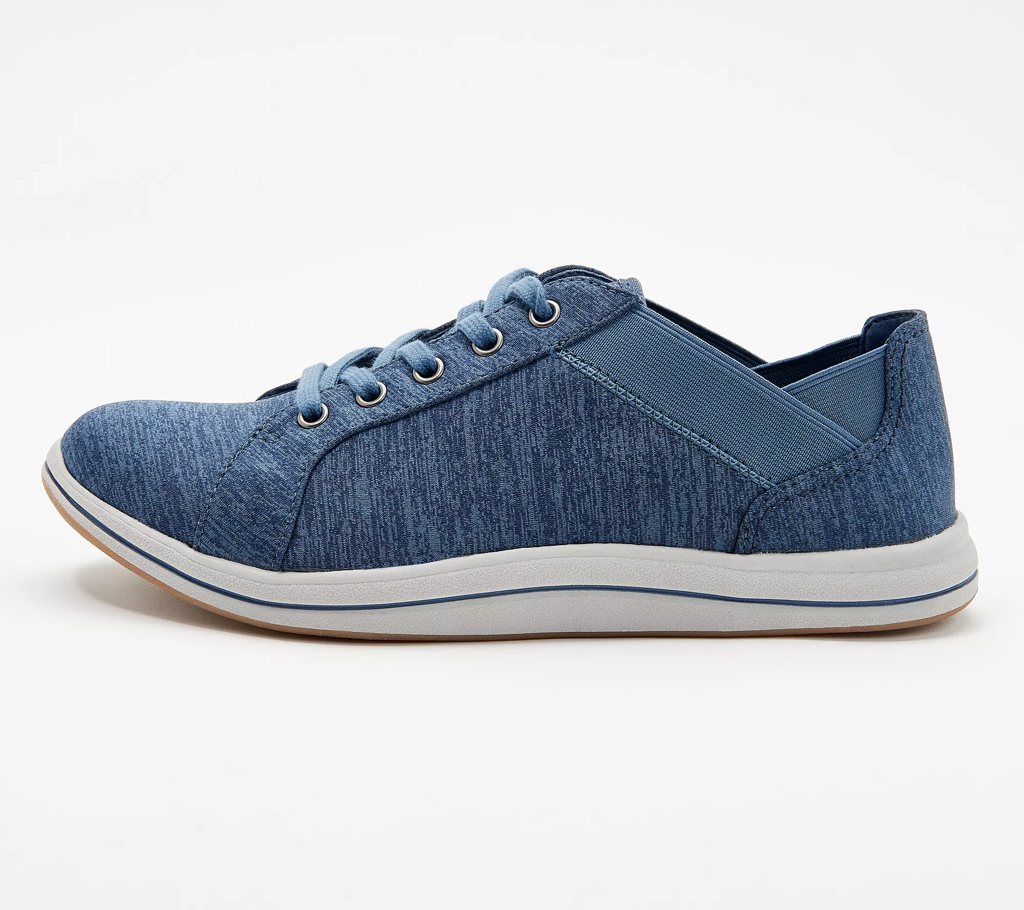 Clarks Cloudsteppers Heathered Jersey Sneakers - Breeze Sky