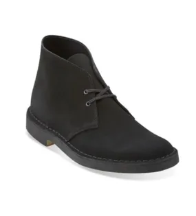 Clarks Desert Boot Black Suede 26107882