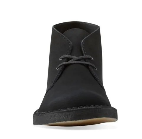 Clarks Desert Boot Black Suede 26107882