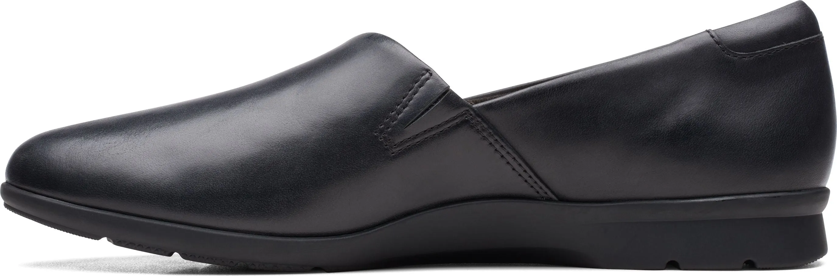 Clarks Jenette Grace Black Leather