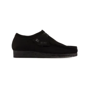 Clarks Men's Wallabee Moccasin Black Suede