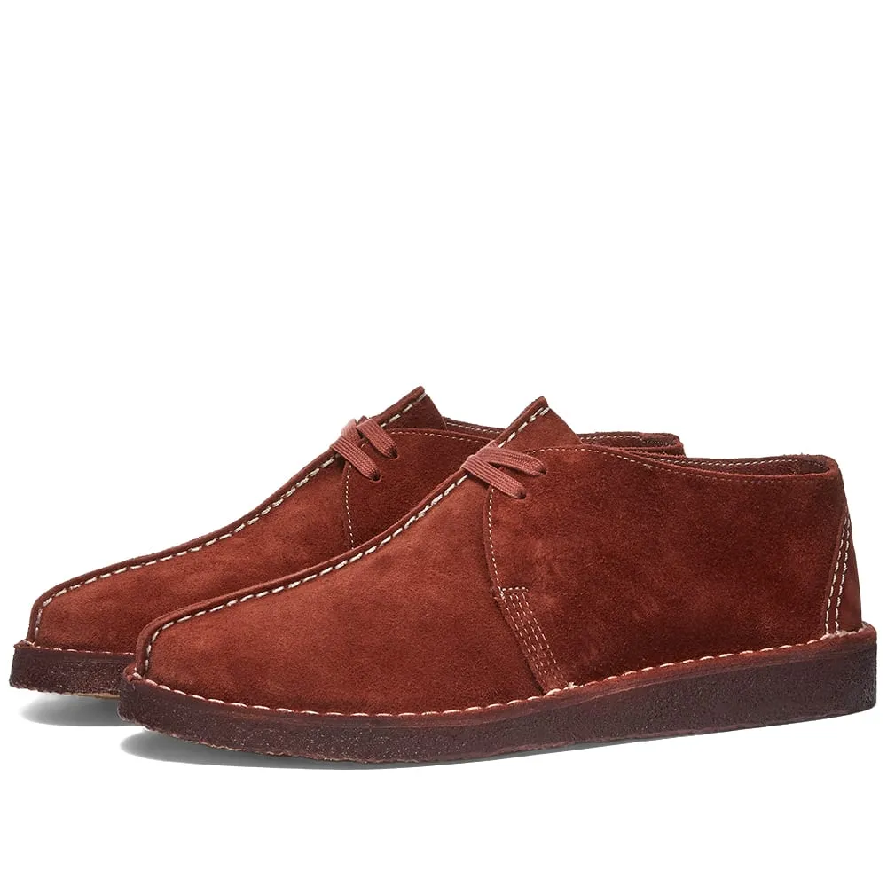 Clarks Originals Desert TrekBurgundy Hairy Suede