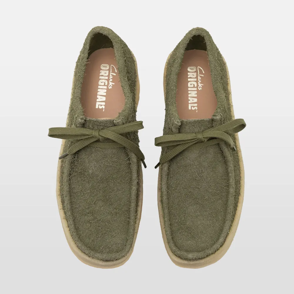 Clarks WallaBee Cup G "Pale Khaki Suede"