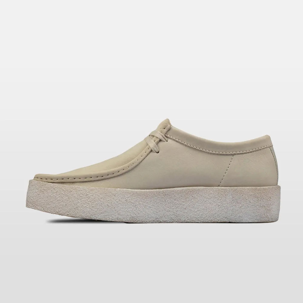 Clarks WallaBee Cup G "White Nubuck"