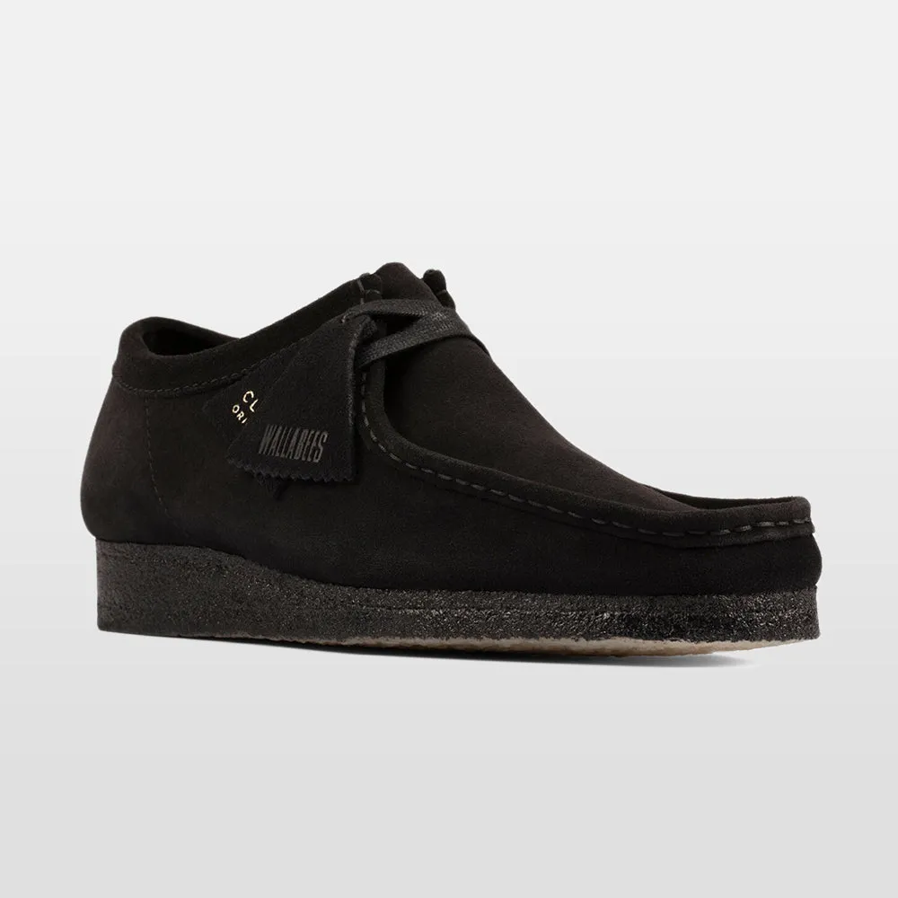 Clarks WallaBee G "Black Suede"