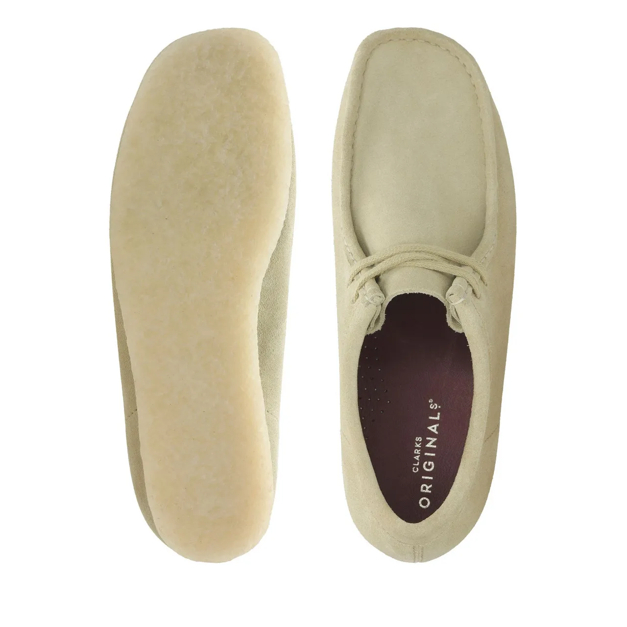 Clarks Wallabee Shoe - Maple Suede