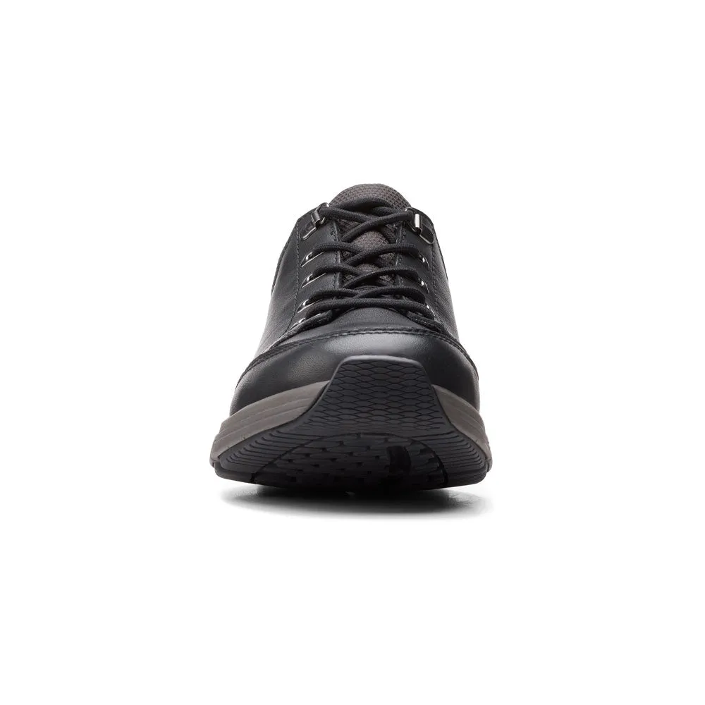 Clarks Wave 2.0 Vibe Black Leather (Men's)