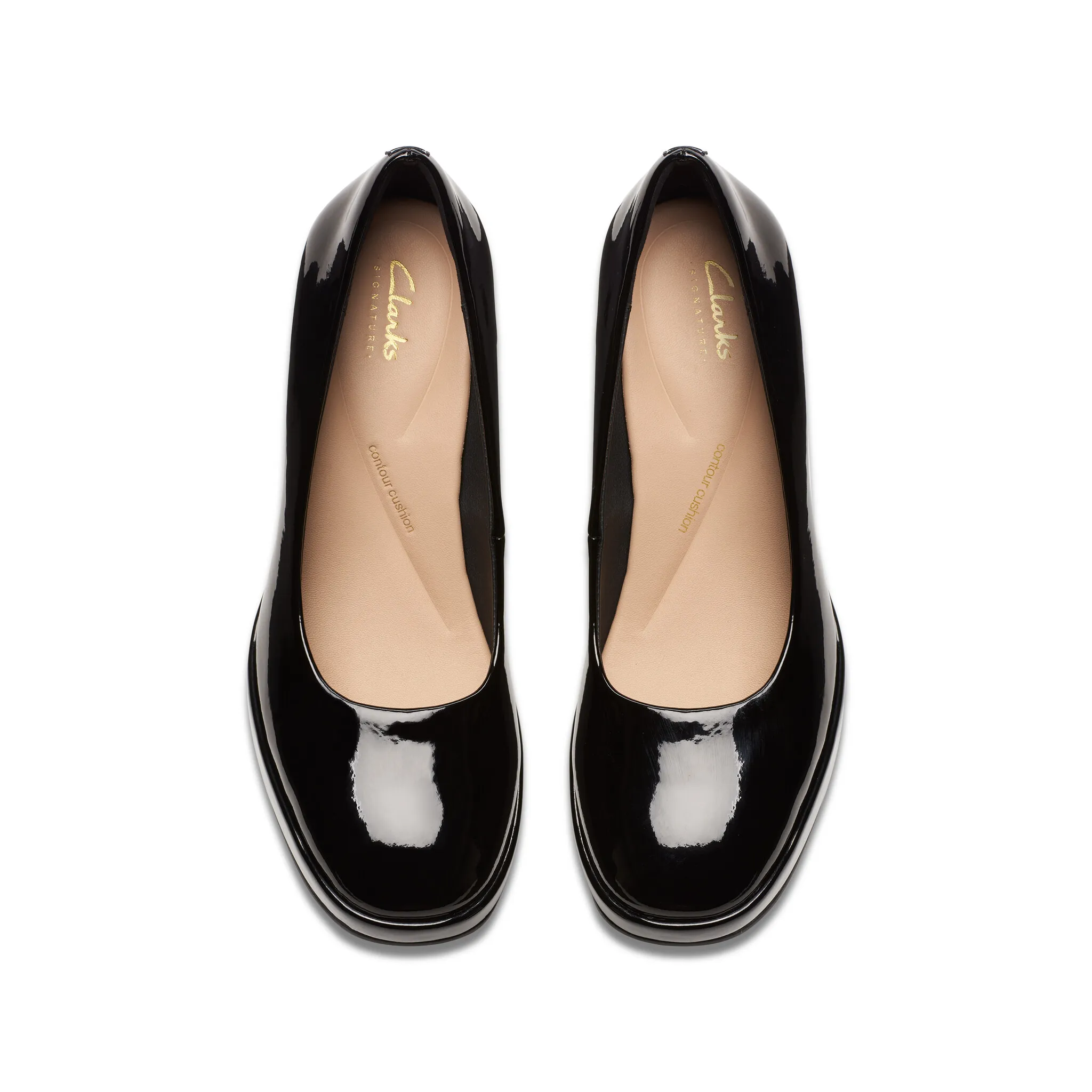 Clarks ZOYA85 Court Black