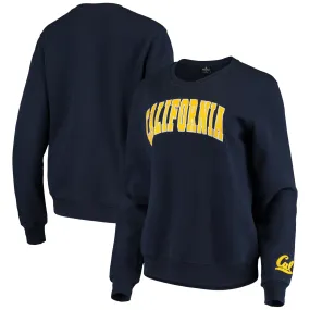 Colosseum Cal Bears Women's Navy Campanile Pullover Sweatshirt