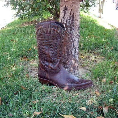 COMMANCHERO 688 LEATHER MEN BOOT BROWN