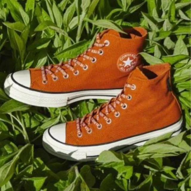 Converse Gore-Tex Utility Mango Chuck Taylors