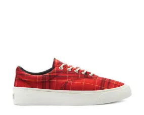 Converse Twisted Plaid Skid Grid Low Top