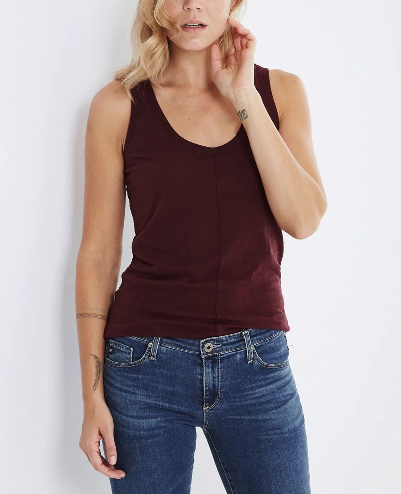     Corey Seamed Tank   Classic Tank  