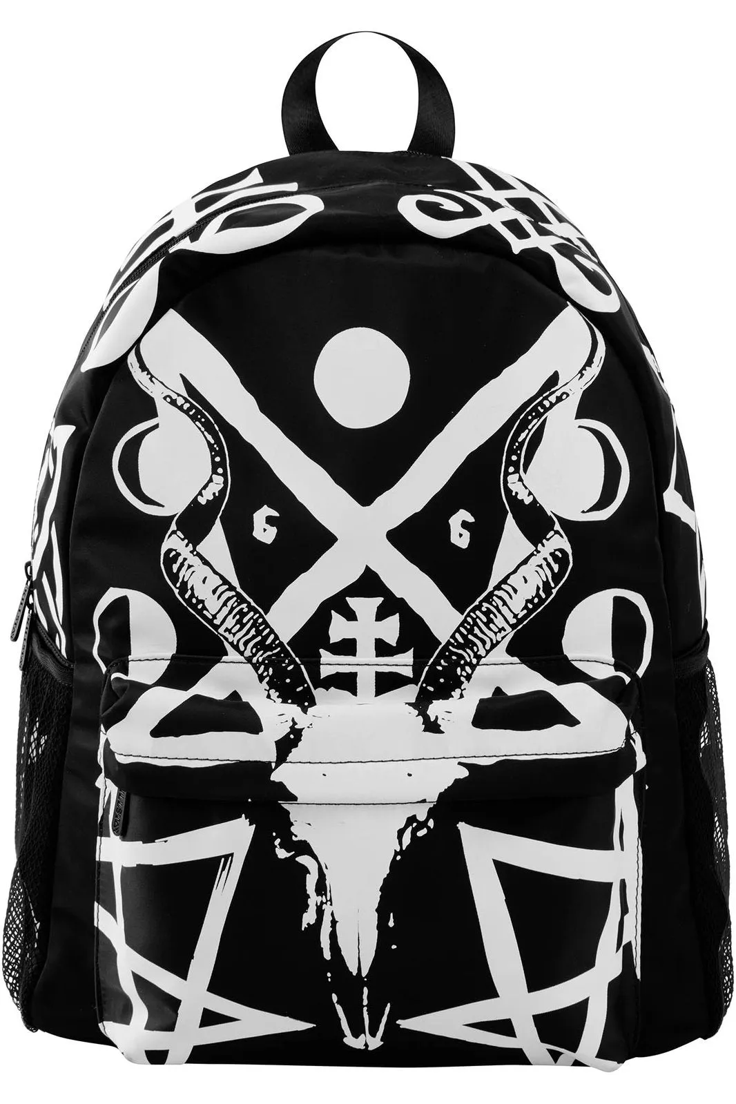 Cult Leader Goat Print Backpack