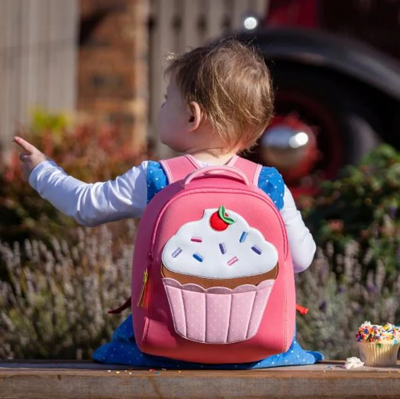 Dabba Walla Harness Backpack Cupcake