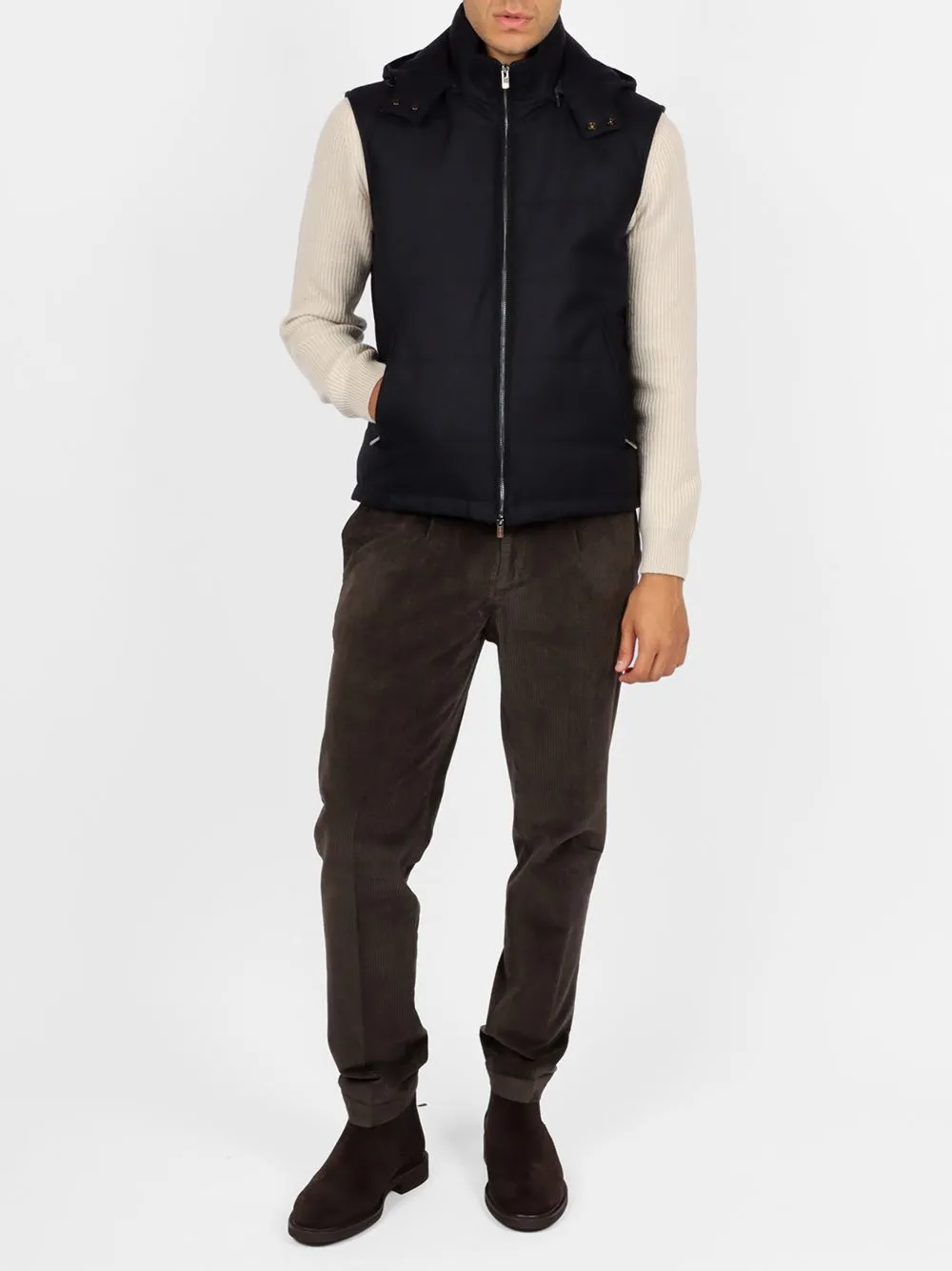 DAL 1926 Wool and Cashmere Sports Vest - BRERA 