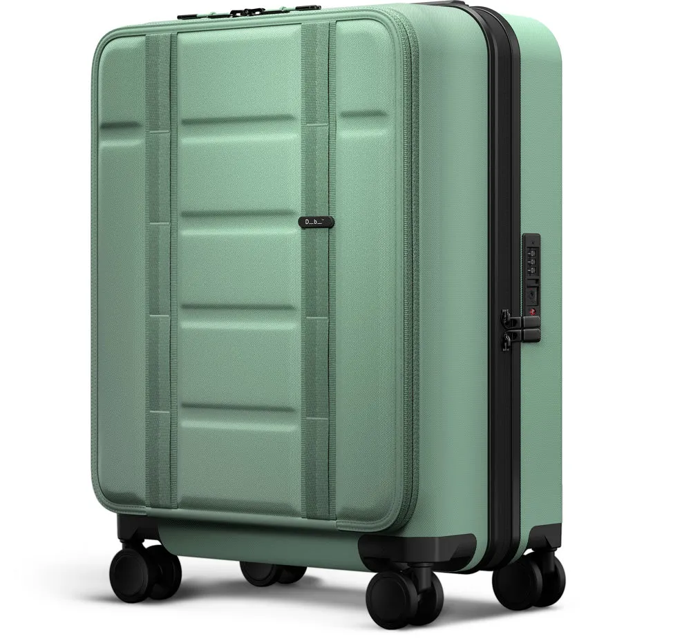 D_b_ Ramverk Front-Access Carry-On Lightweight Spinner Luggage  