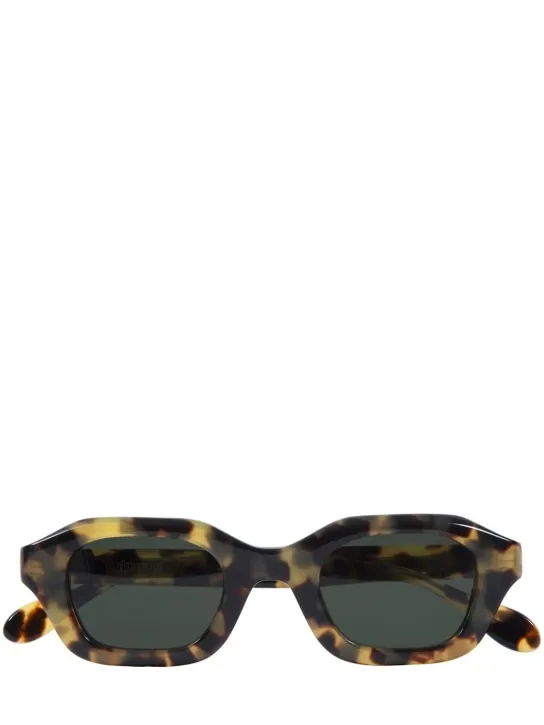 Delarge   Streams squared acetate sunglasses 