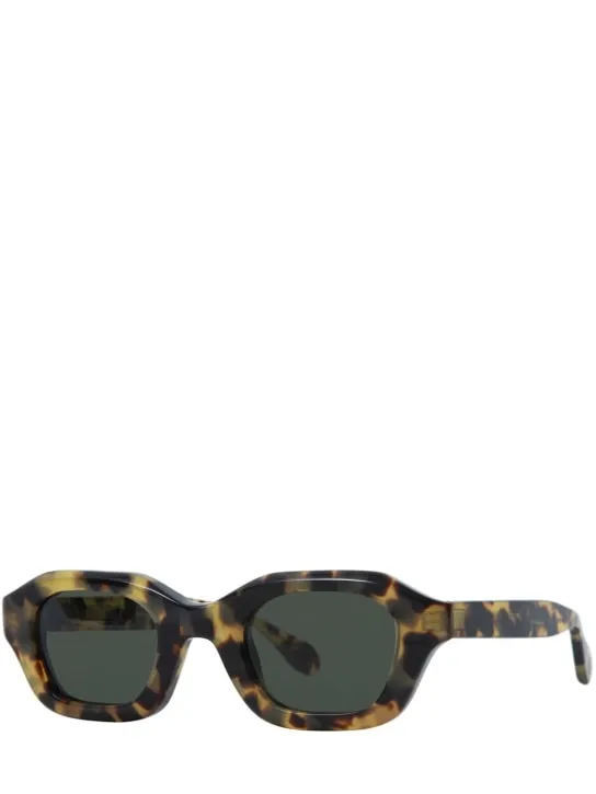 Delarge   Streams squared acetate sunglasses 