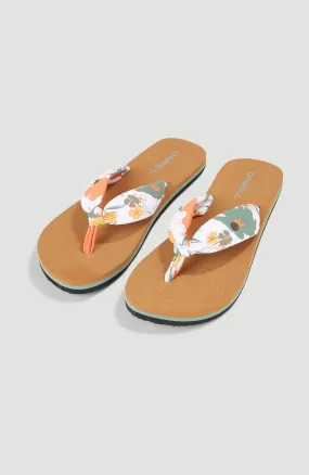 Ditsy Sun BLOOM Sandals | White Bluemchen