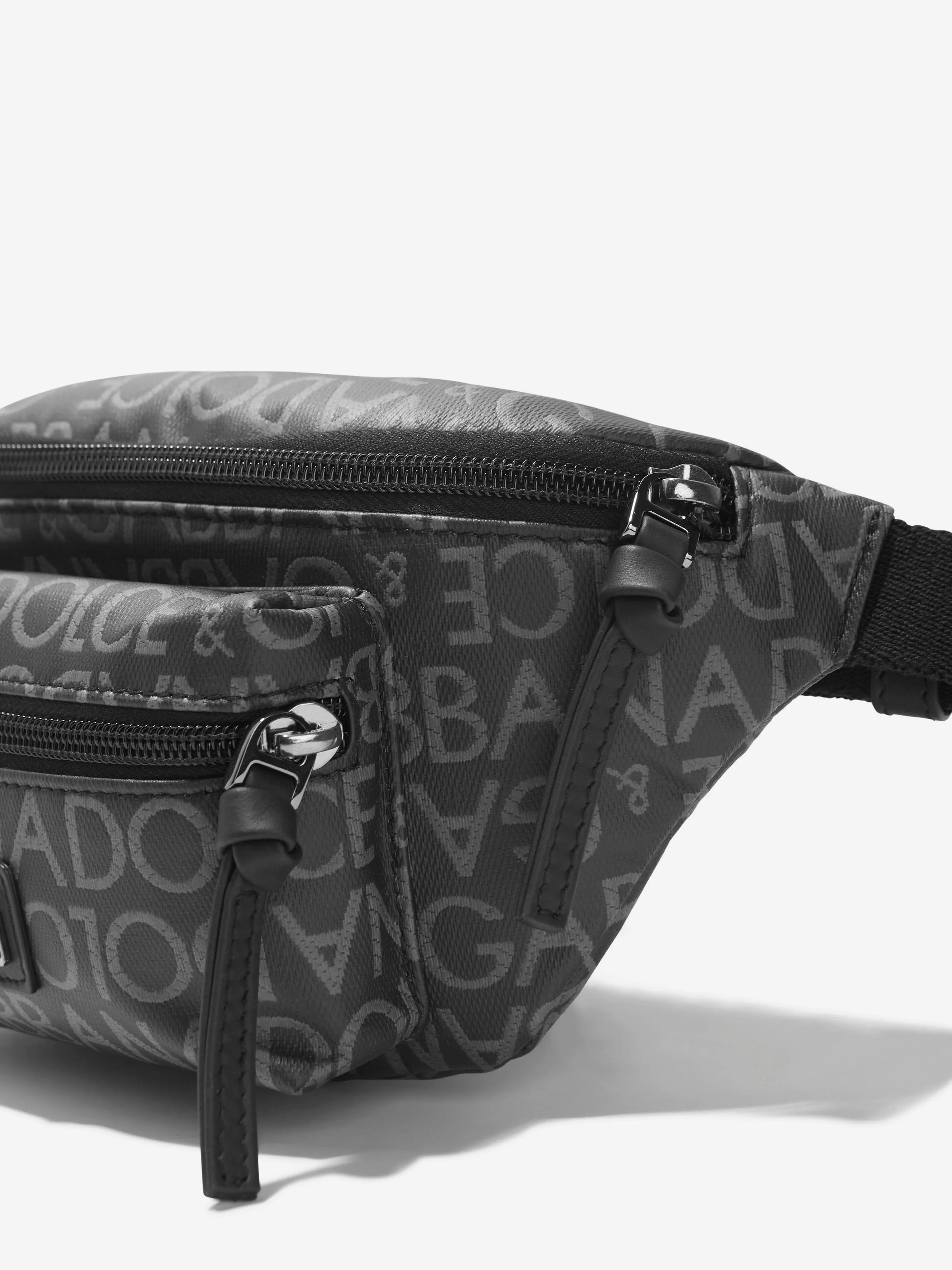 Dolce & Gabbana Kids Logo Belt Bag in Black