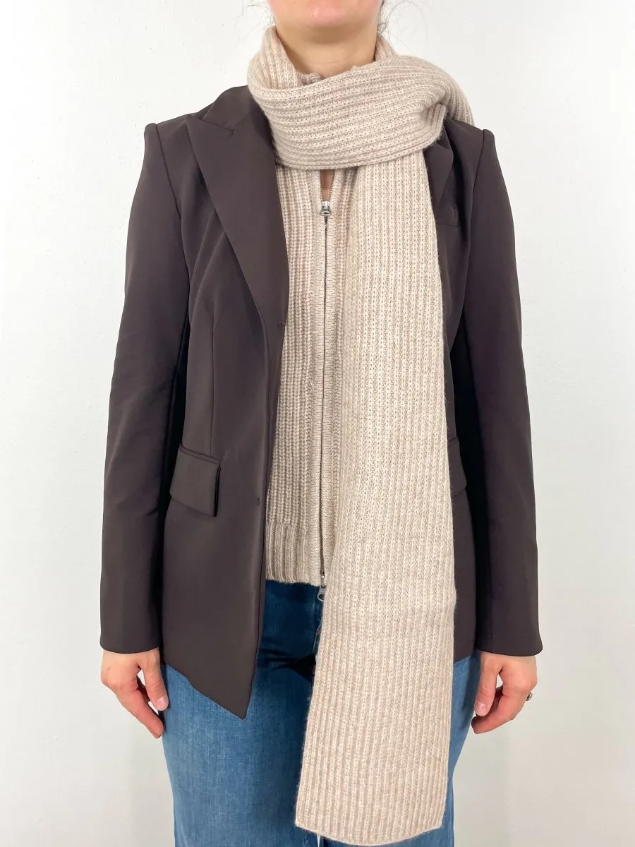 Dorsey Scarf Dickey in Oatmeal