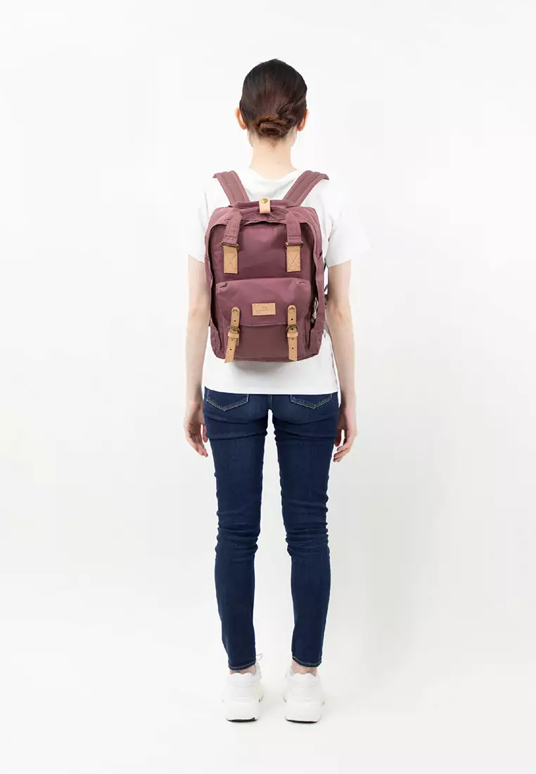 Doughnut Macaroon Reborn Series Plum Backpack