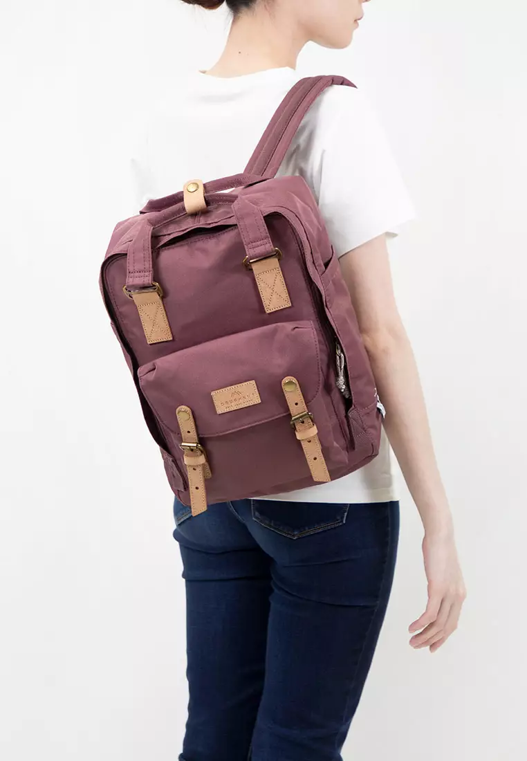 Doughnut Macaroon Reborn Series Plum Backpack