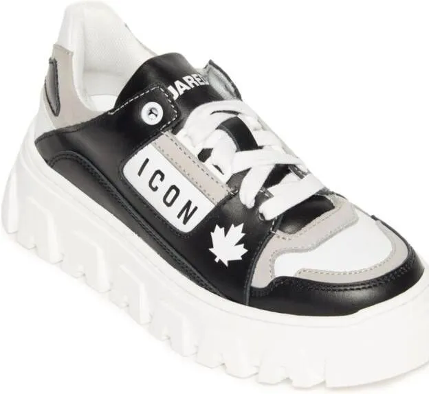 DSQUARED2 KIDS Icon chunky-sole trainers Black