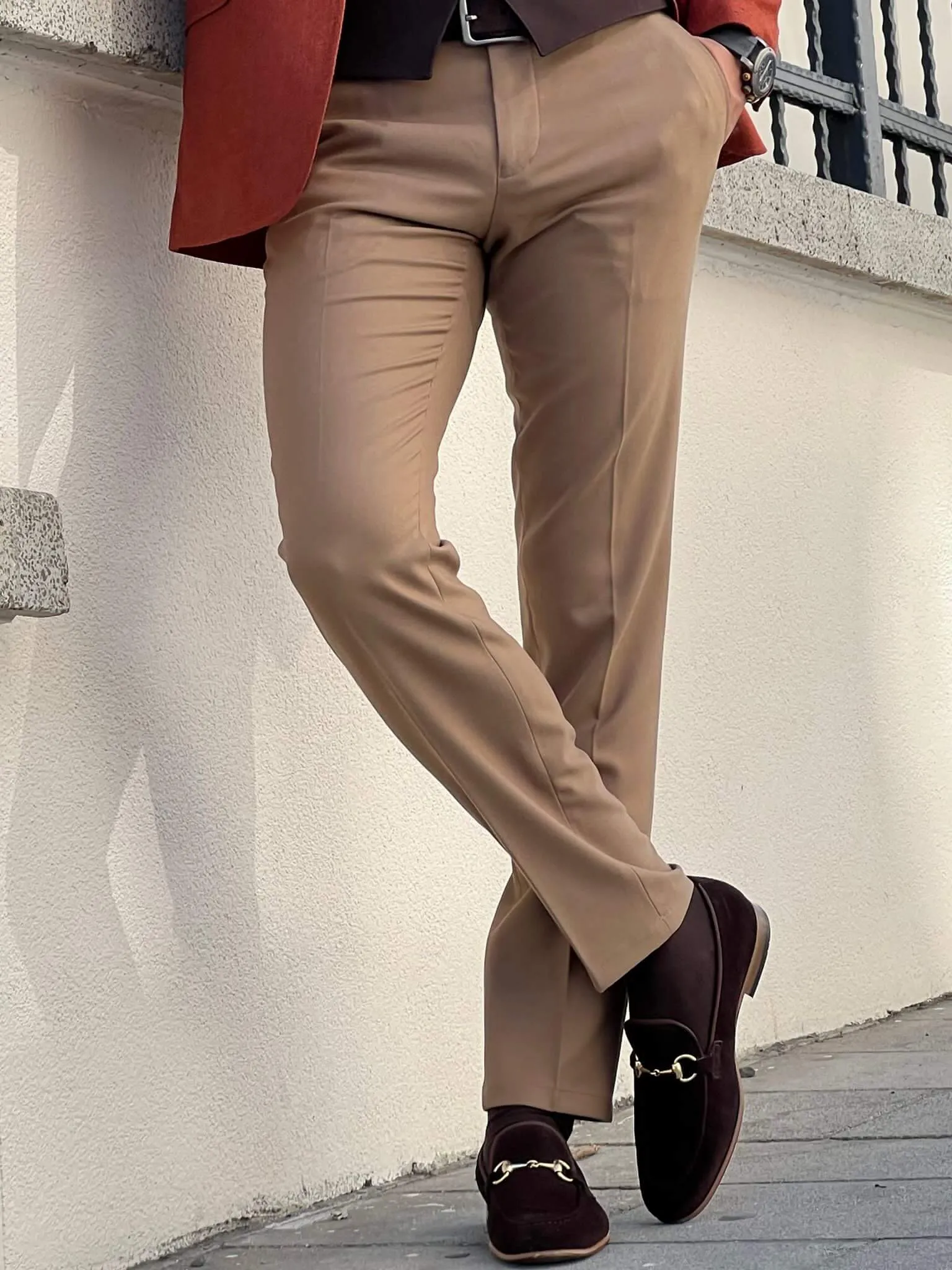 Duc Beige Trousers