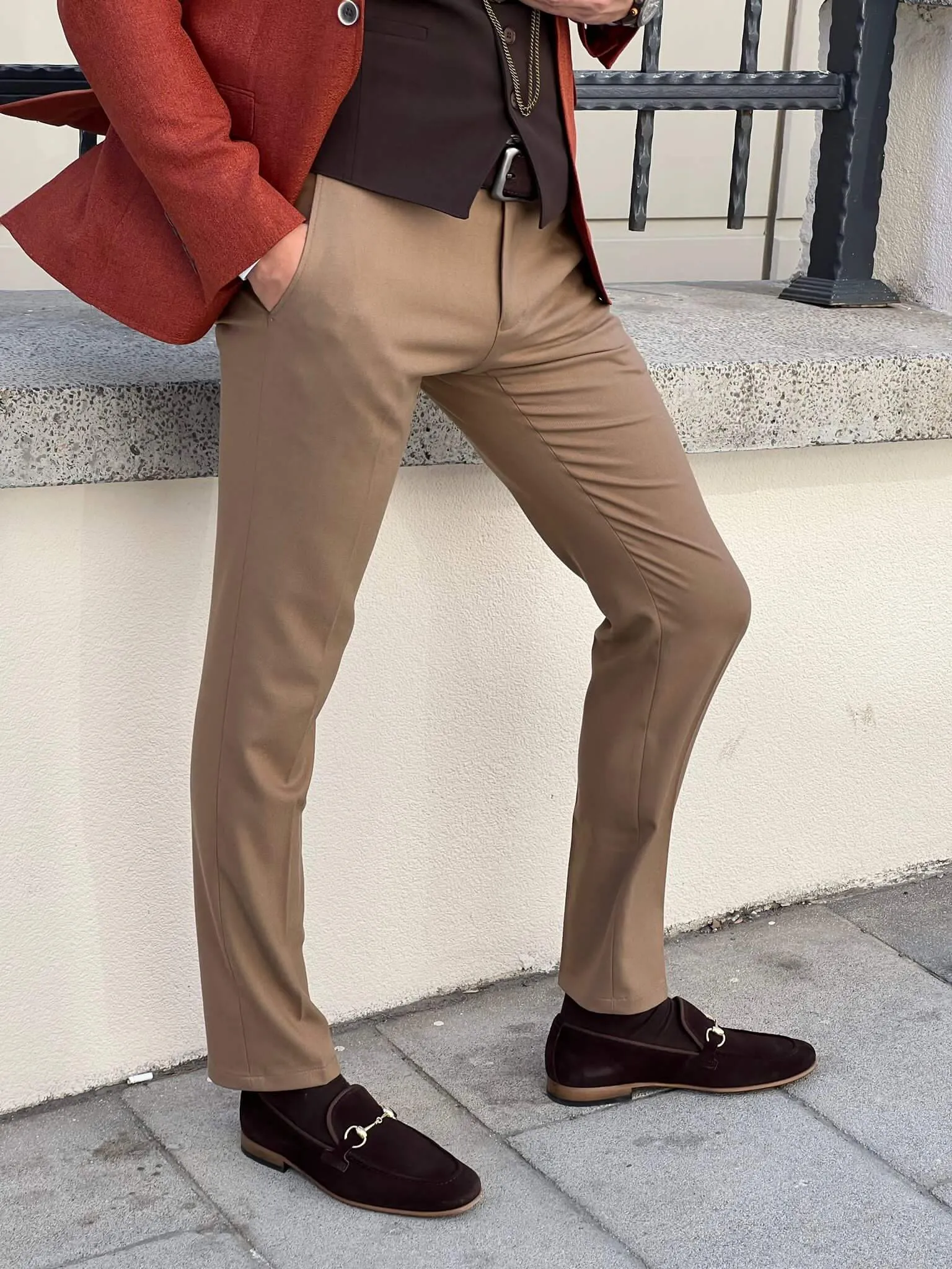 Duc Beige Trousers