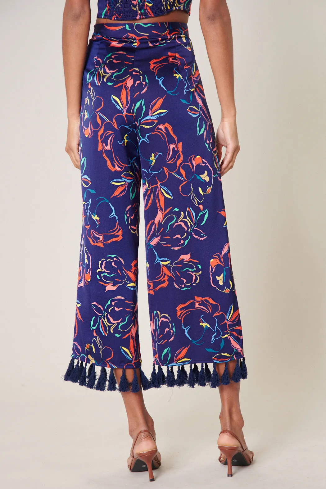 Electric Ways Virgo Tassel Wide Leg Pants