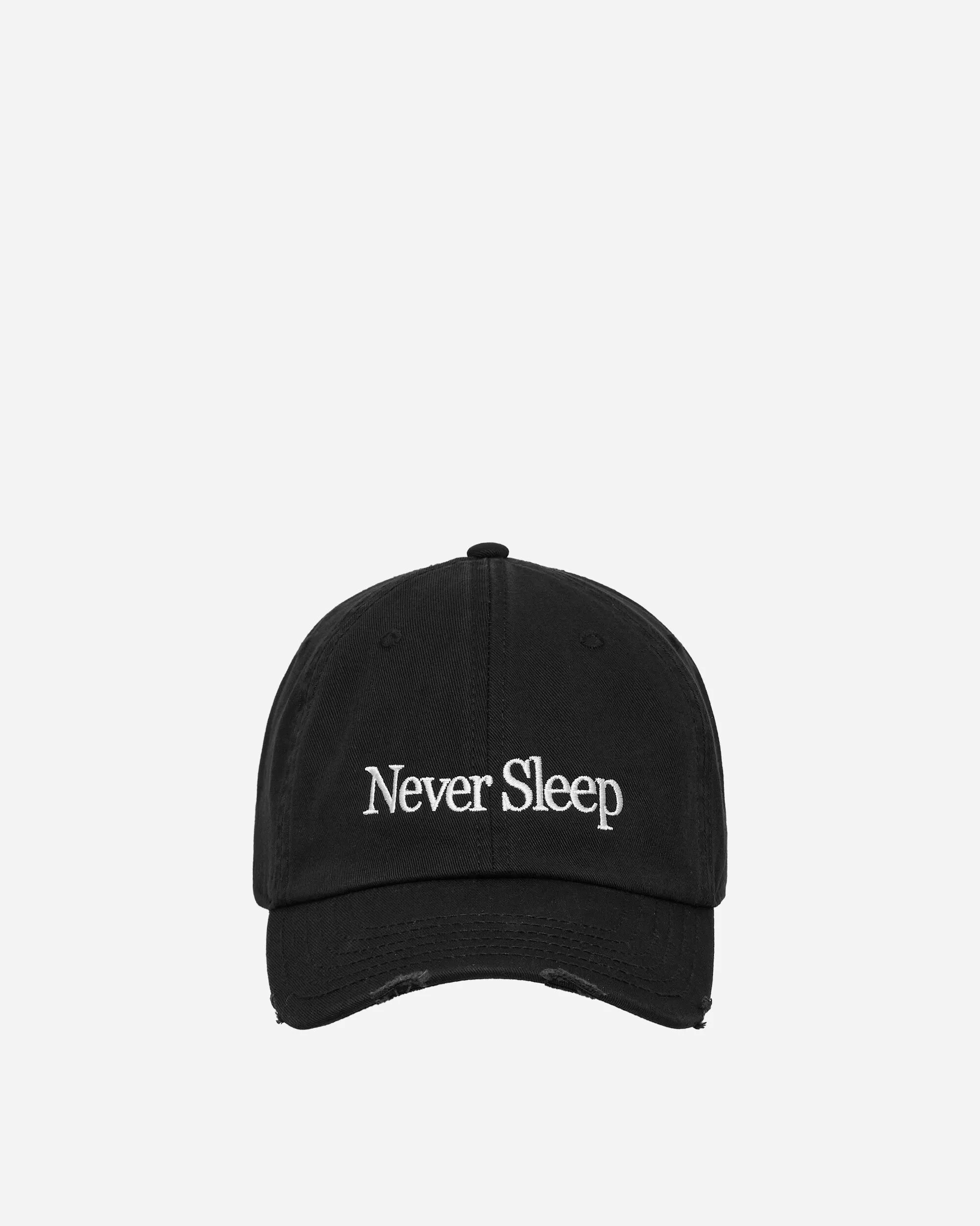 Embroidered Logo Cap Black