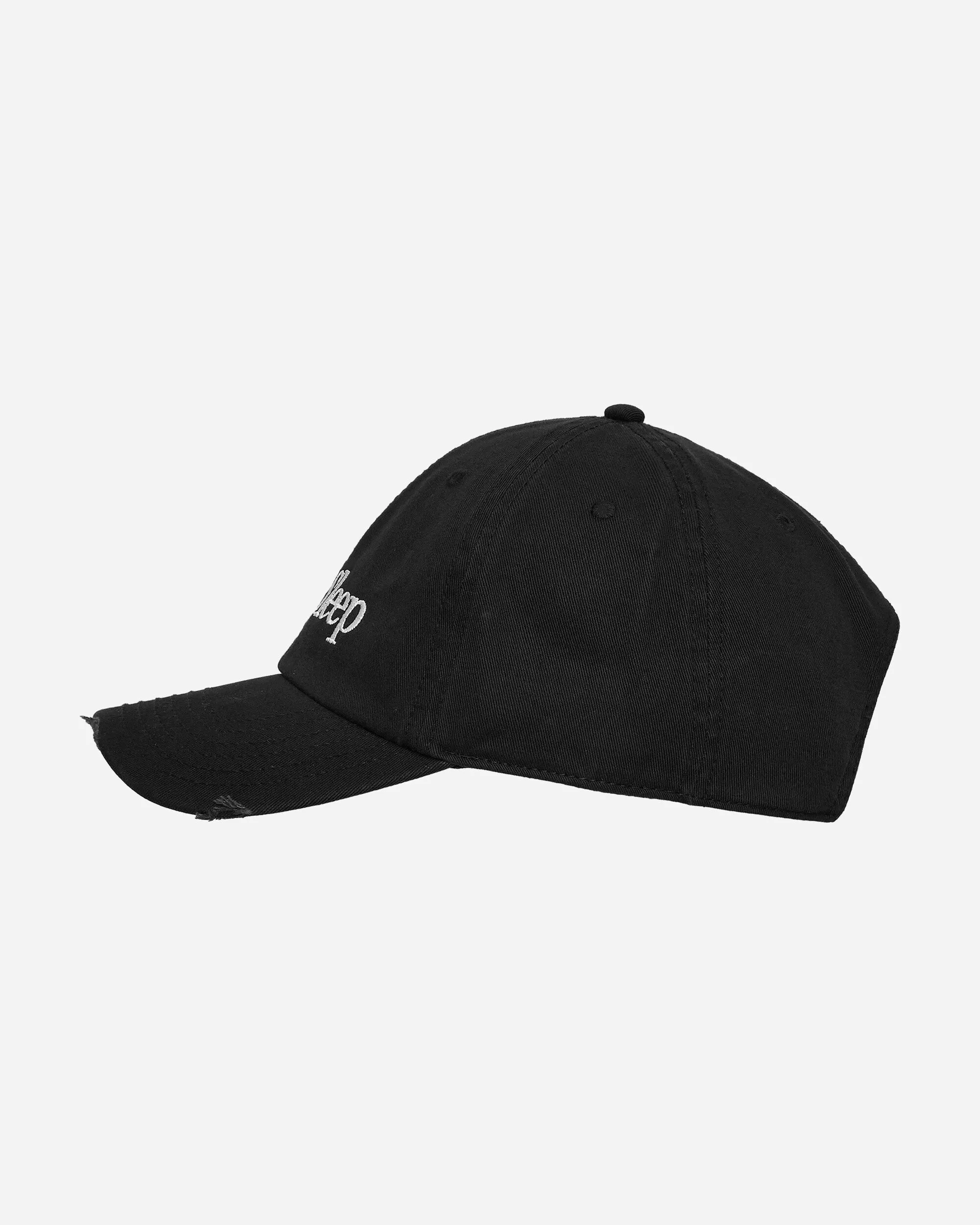 Embroidered Logo Cap Black