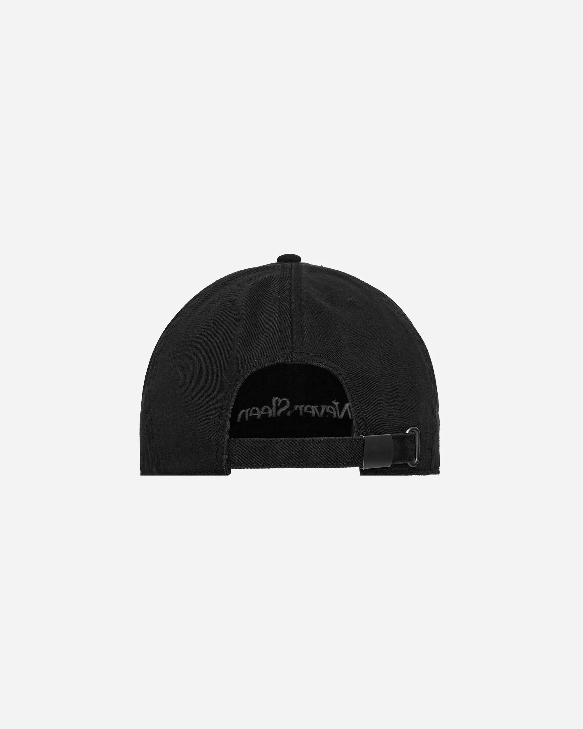 Embroidered Logo Cap Black