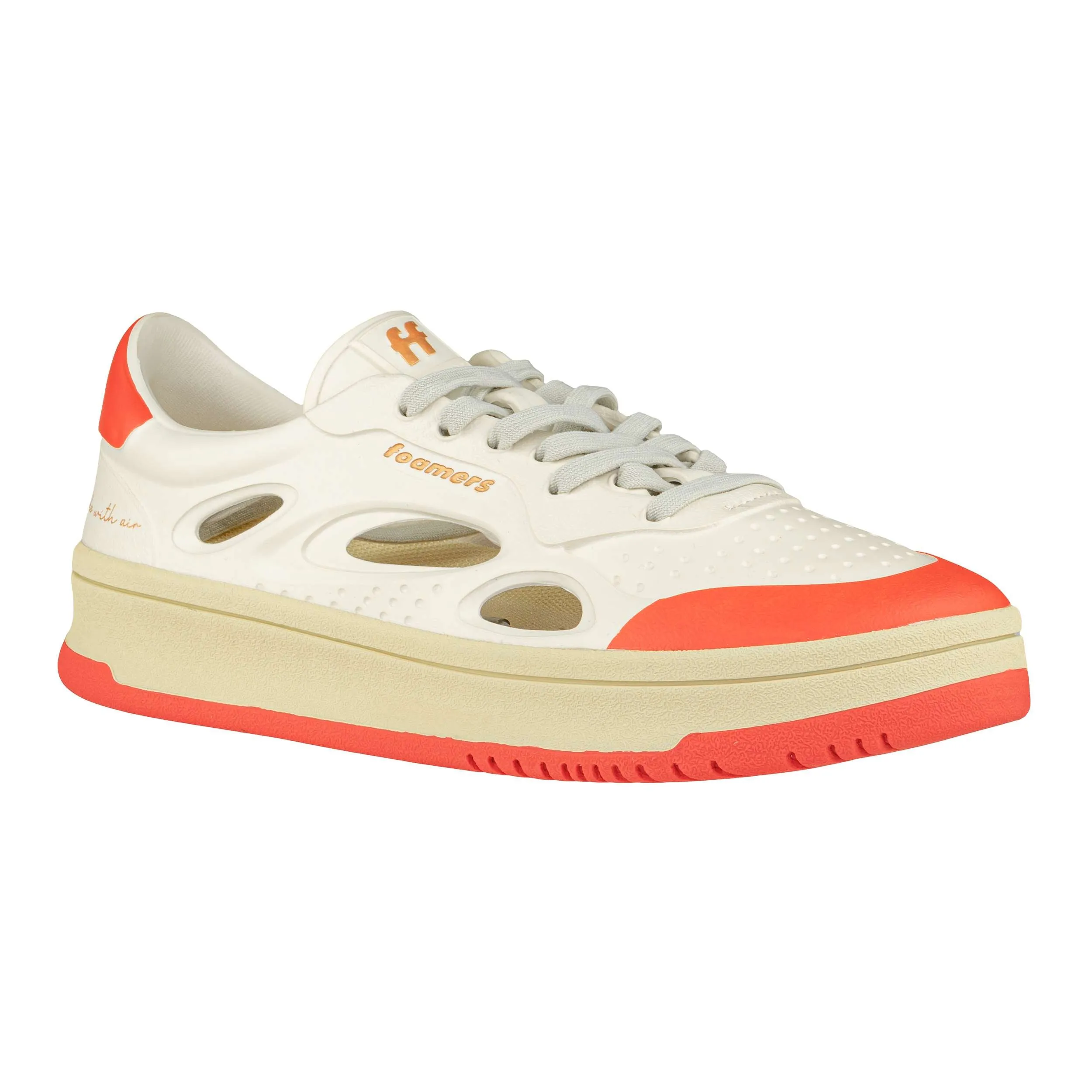 FOAMERS SNEAKERS R12 WHITE-RED