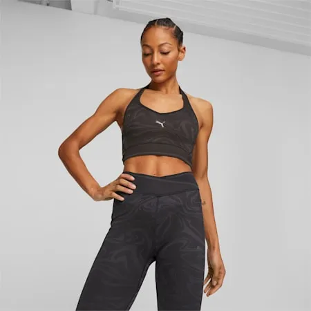 Formknit Seamless Women's Low Support Bra | PUMA Black-Strong Gray | PUMA SHOP ALL PUMA | PUMA 