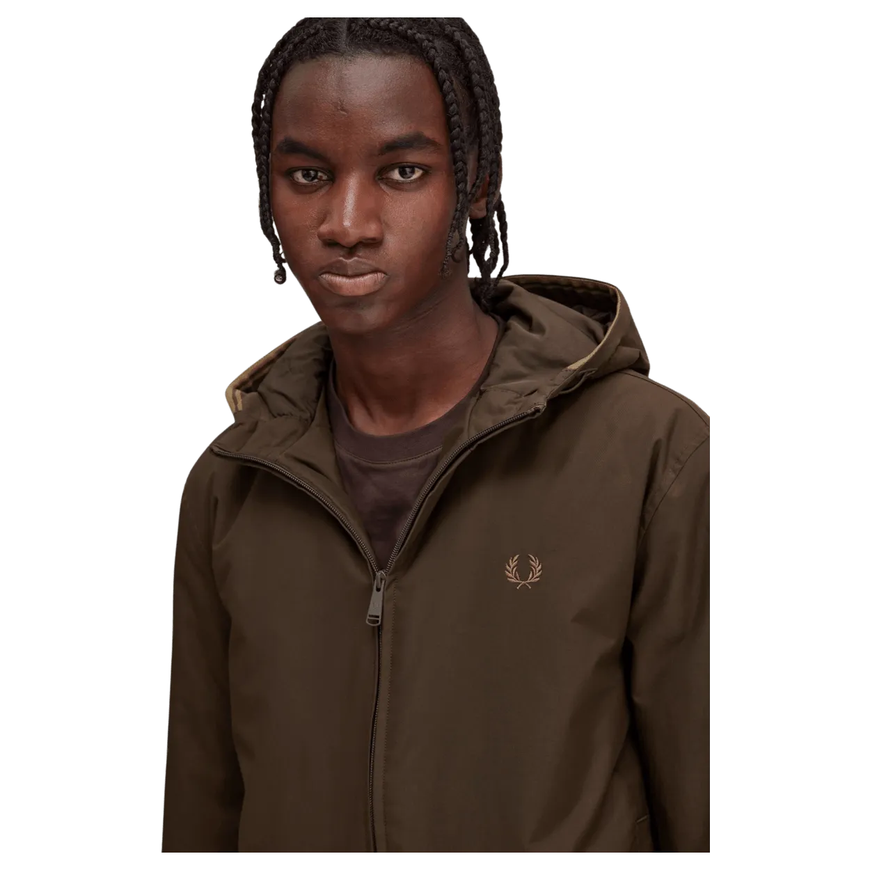 Fred Perry Padded Hooded Bentham Jacket