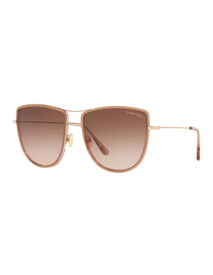 FT0759 Pink Sunglasses