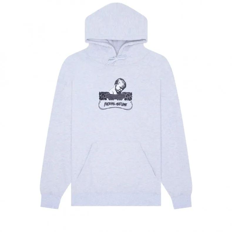 Fucking Awesome Ill-Tempered Pullover Hooded Sweatshirt (Heather Grey)