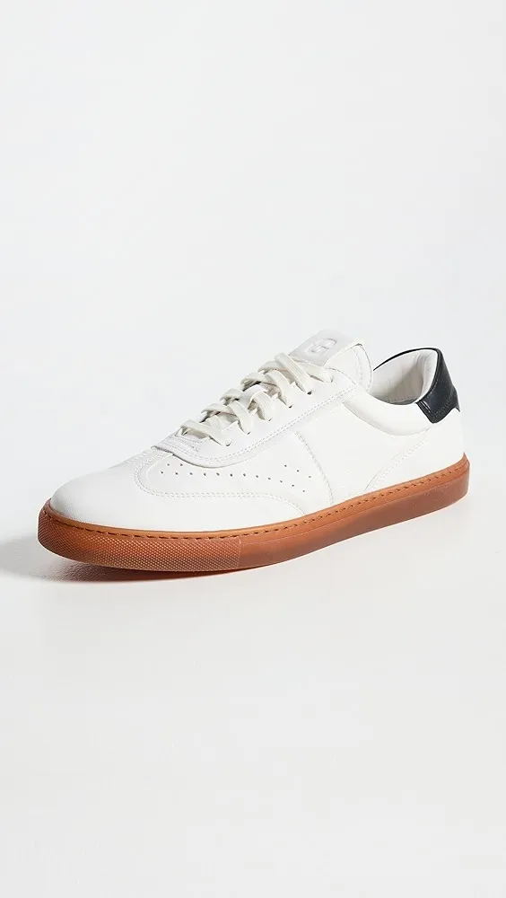 GREATS   Charlie Low Top Leather Sneakers 