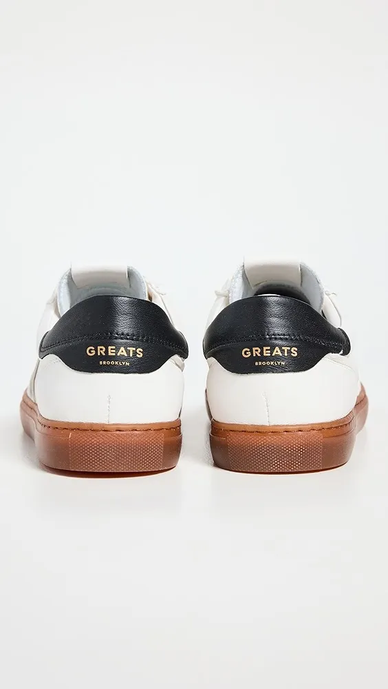 GREATS   Charlie Low Top Leather Sneakers 