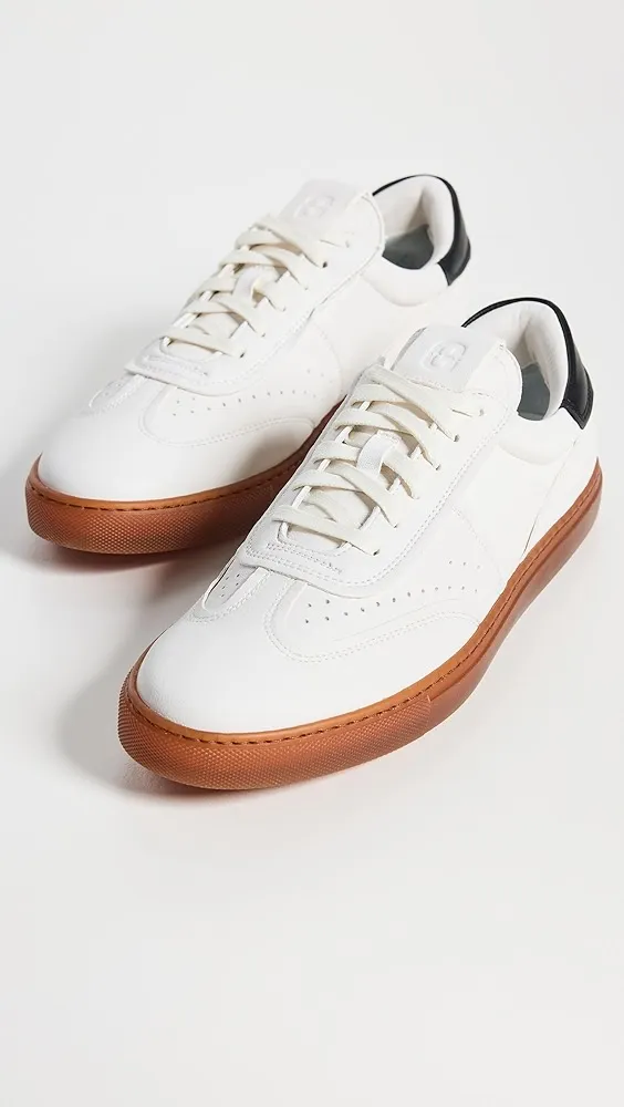 GREATS   Charlie Low Top Leather Sneakers 