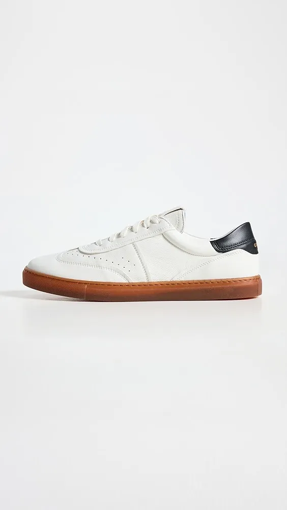 GREATS   Charlie Low Top Leather Sneakers 