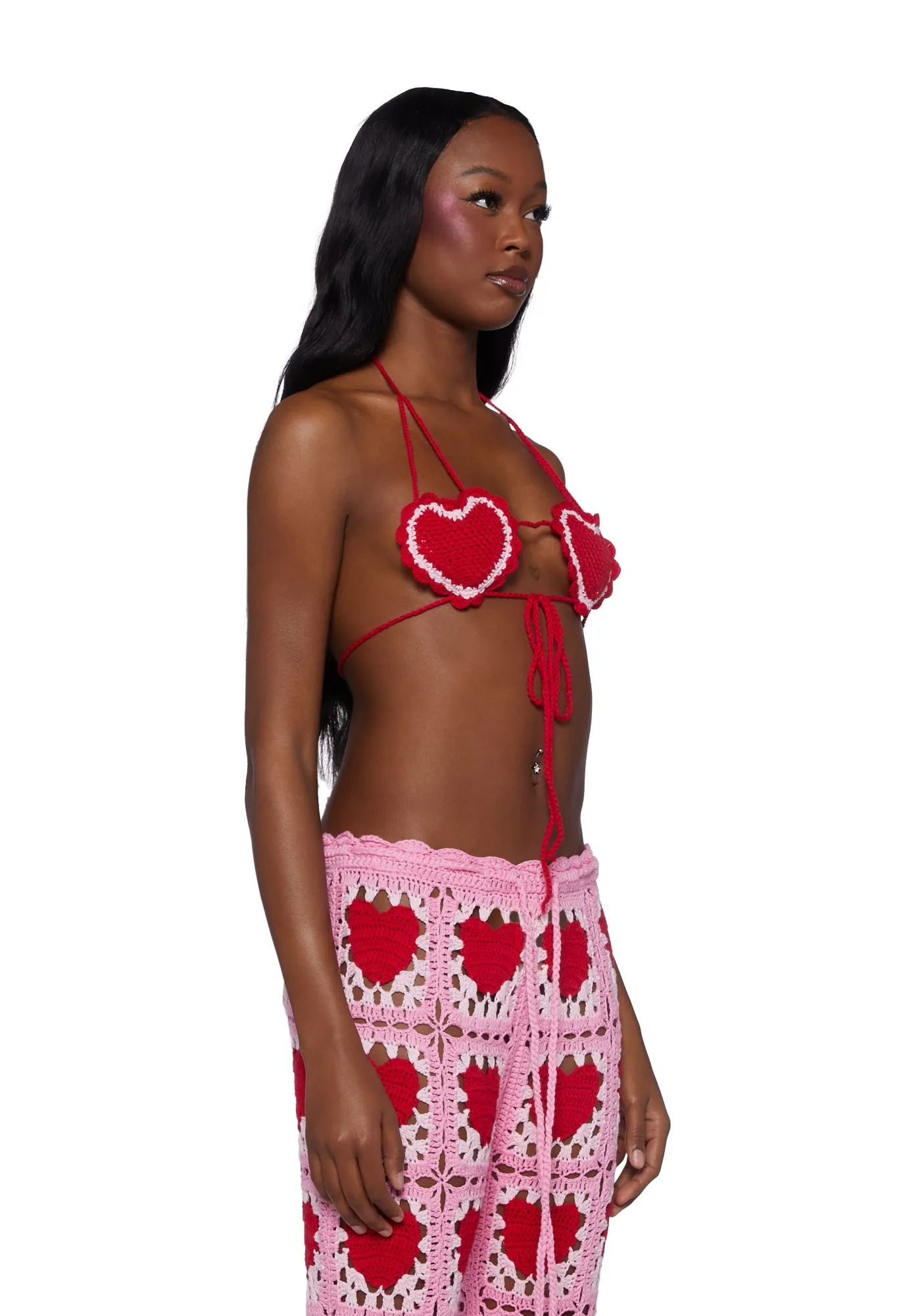 Heartfelt Kisses Bikini Top-