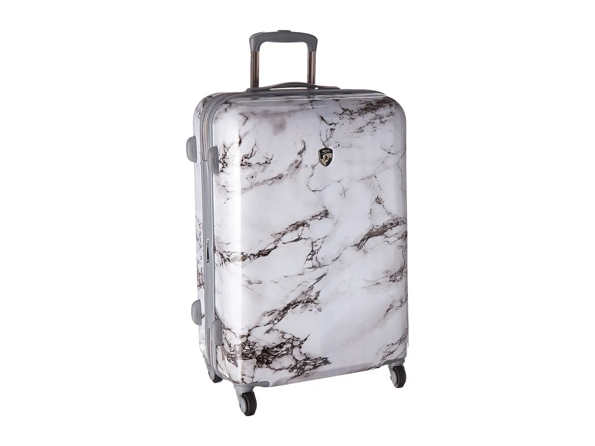 Heys America Bianco 21 Stone Print Carryon Luggage (White Marble)